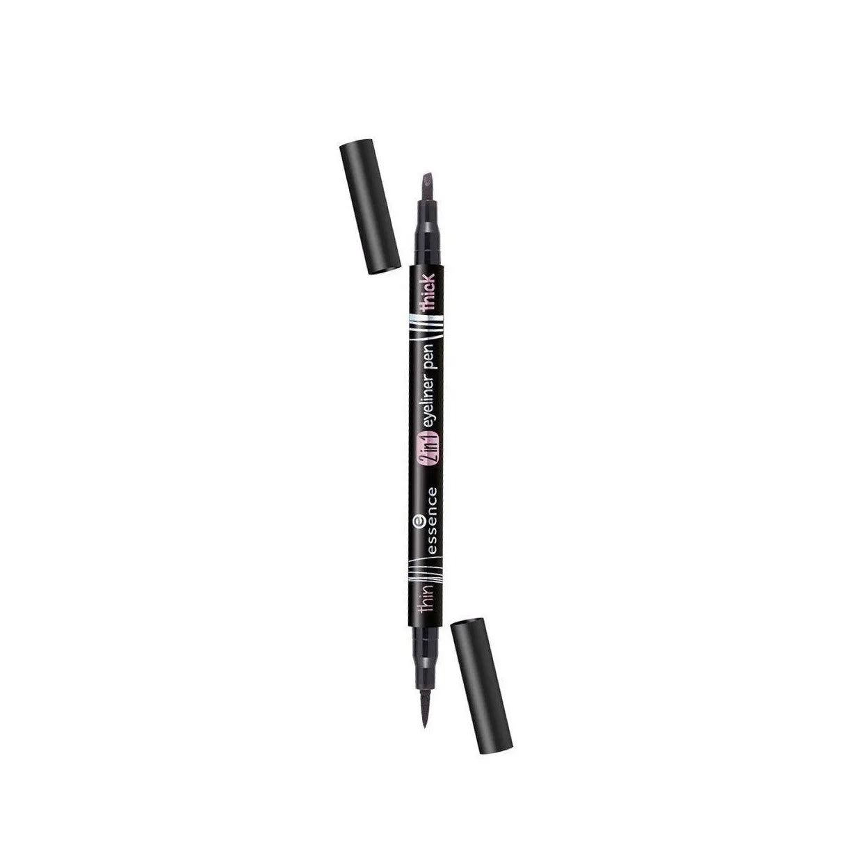 Essence 2in1 eyeliner pen 01 black