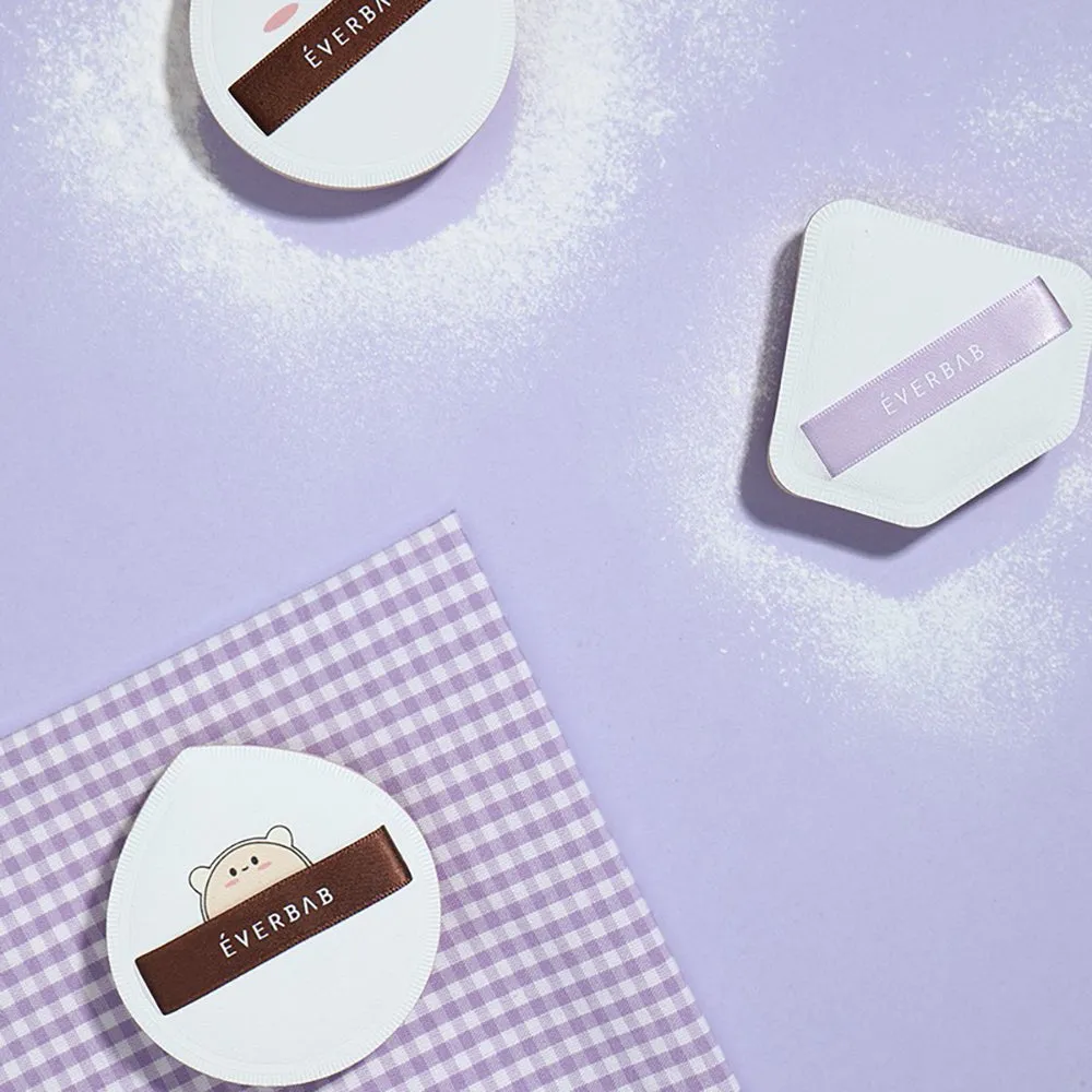 Everbab Diamond Sugar Cushion Puff - 2 Pieces