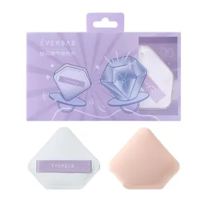 Everbab Diamond Sugar Cushion Puff - 2 Pieces