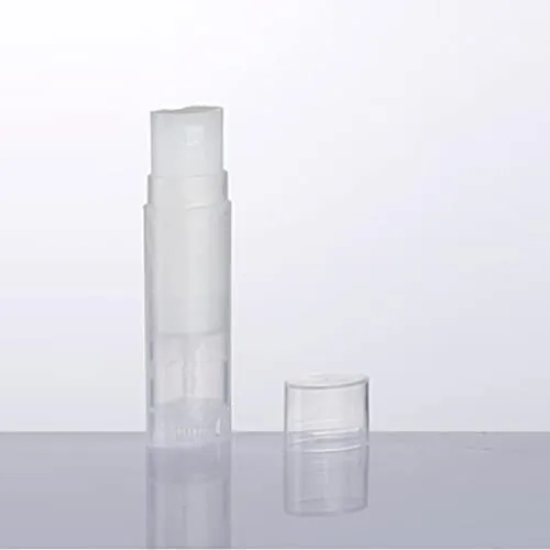 Ewanda store 5ml Oval Lip Balm Tubes,25PCS Plastic Clear Empty Oval Oval Deodorant Containers Lip Gloss Container Holder With Caps