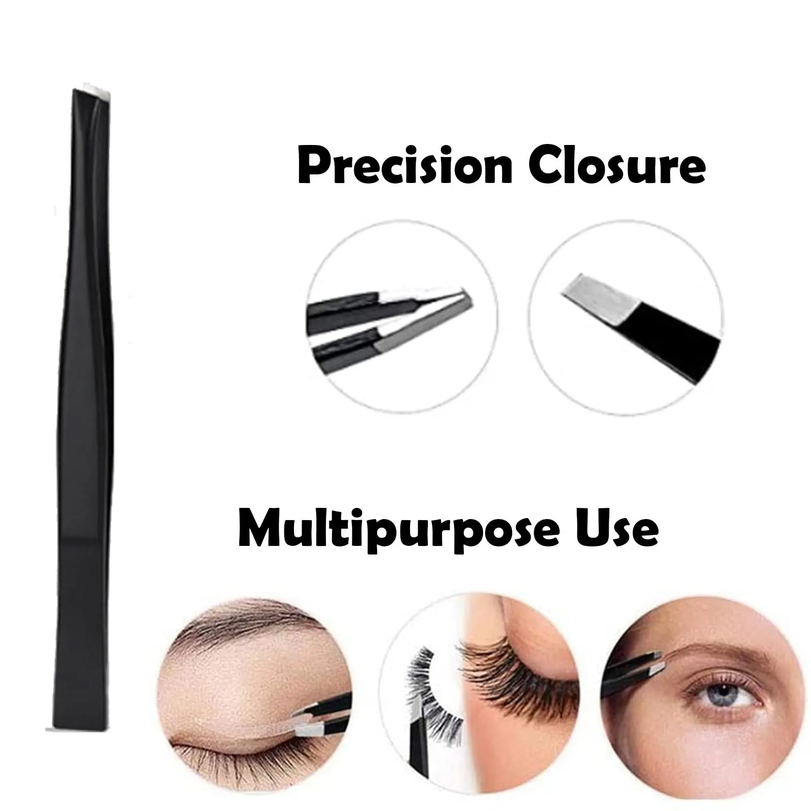Eyebrow Razor Kit, 11 in 1 Professional Eyebrow Grooming Set, Including 3 Razors Trimmer,1 Tweezer,2 Scissors,2 Replacement Blades,1 Eyelashes Roller,1 Eyebrow Brush,1 Storage Bag