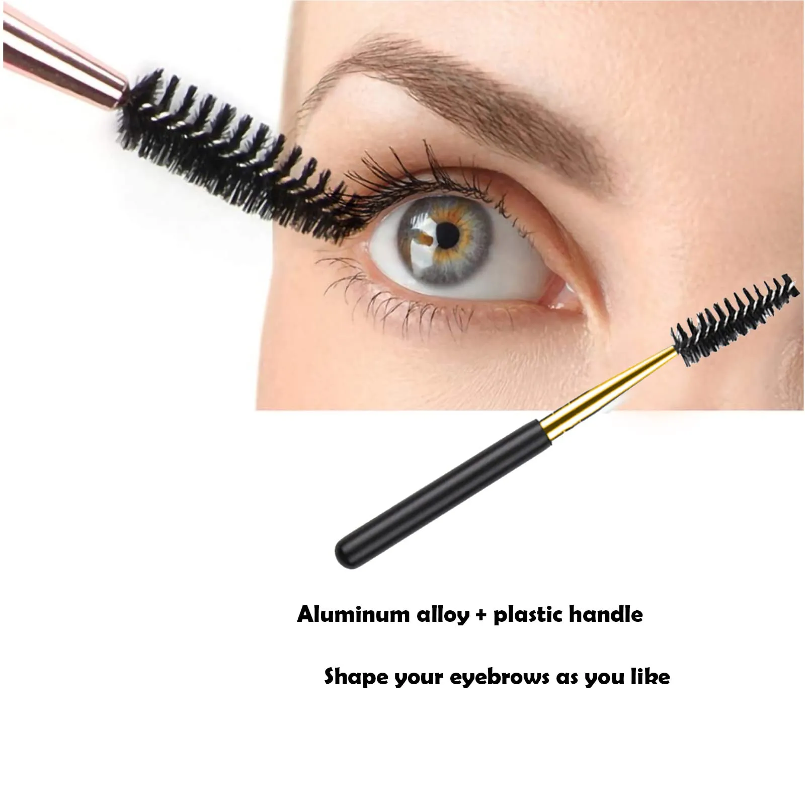 Eyebrow Razor Kit, 12 in 1 Professional Eyebrow Grooming Set, Including 3 Razors Trimmer,1 Tweezer,2 Scissors,2 Replacement Blades,1 Eyelashes Roller,2 Brushes,1 Storage Bag