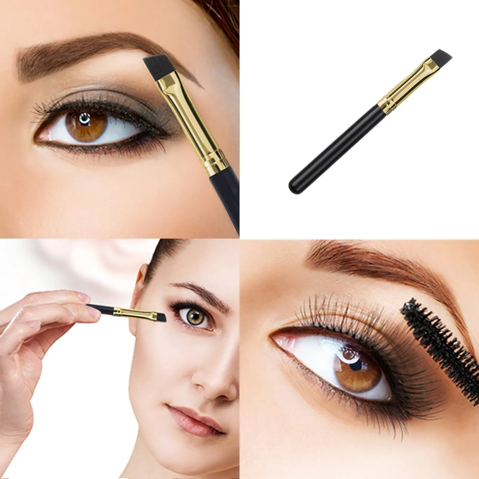 Eyebrow Razor Kit, 12 in 1 Professional Eyebrow Grooming Set, Including 3 Razors Trimmer,1 Tweezer,2 Scissors,2 Replacement Blades,1 Eyelashes Roller,2 Brushes,1 Storage Bag