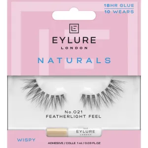 Eylure Naturals 021 Wispy Featherlight Feel Strip Lashes Black
