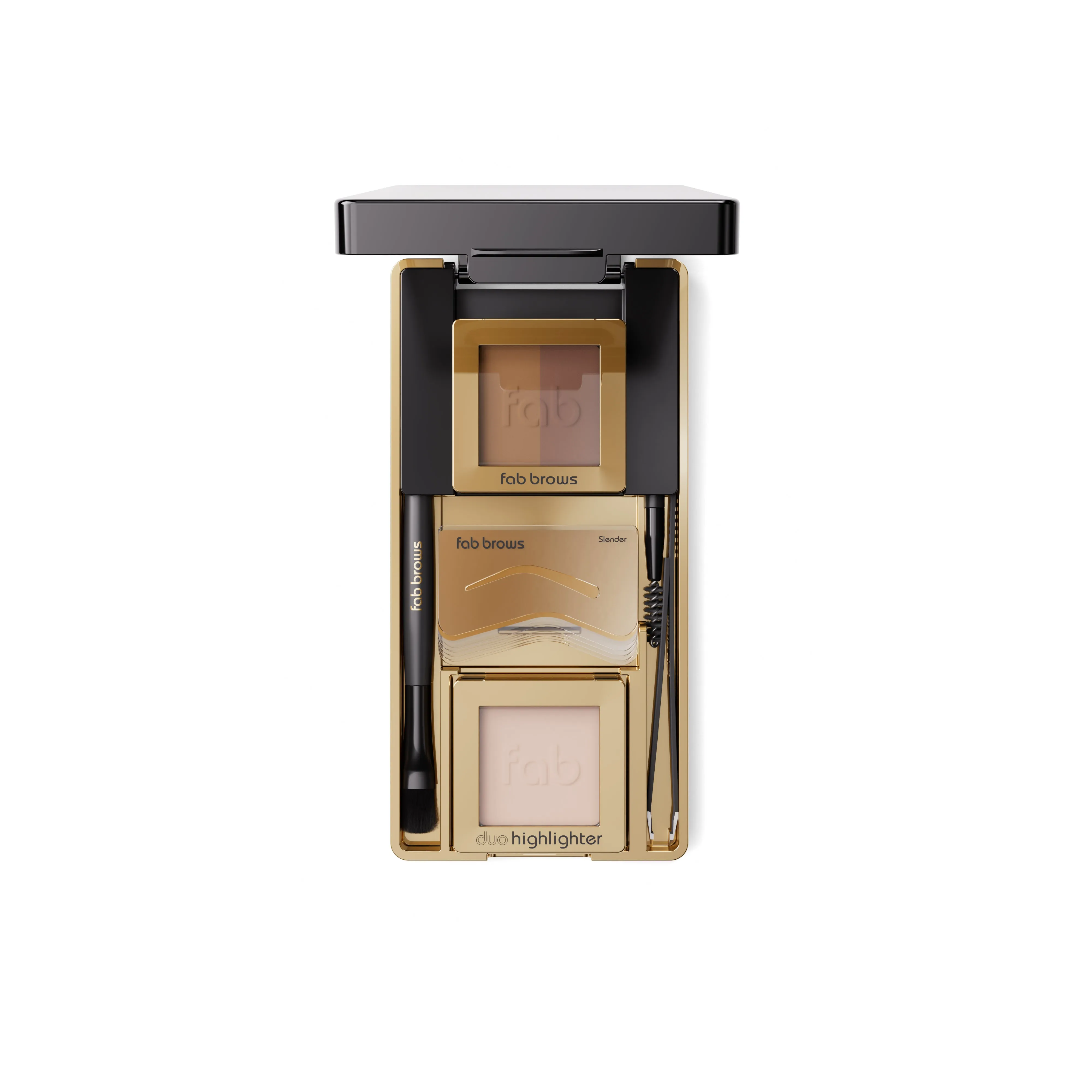 Fab Brows Lux Duo Stencil Eyebrow Kit
