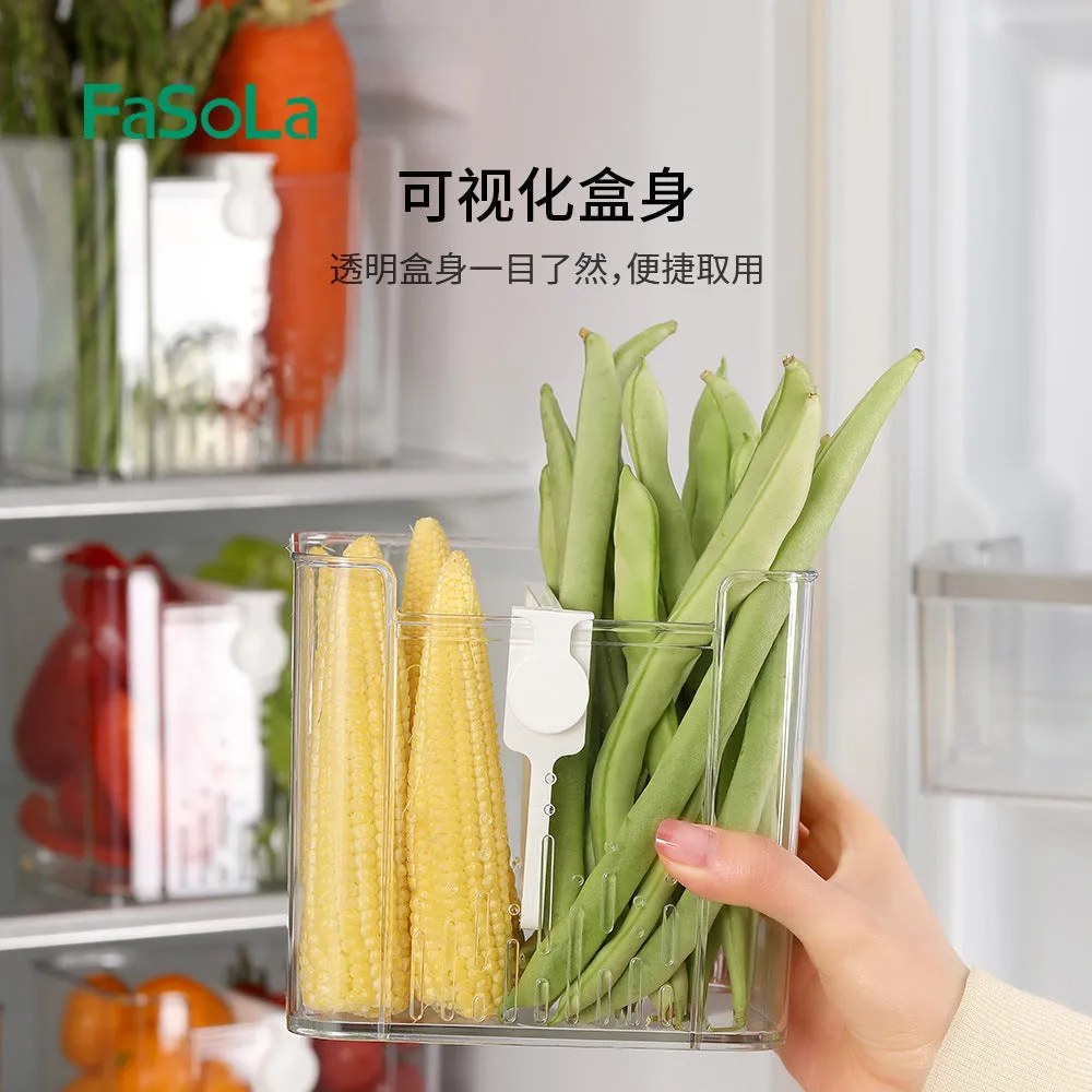 FaSoLa Removable Refrigerator Storage Box - Transparent