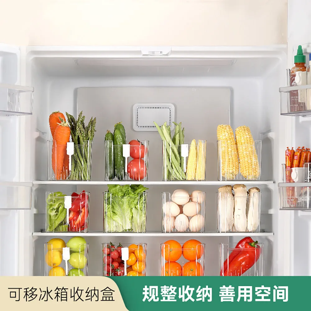 FaSoLa Removable Refrigerator Storage Box - Transparent