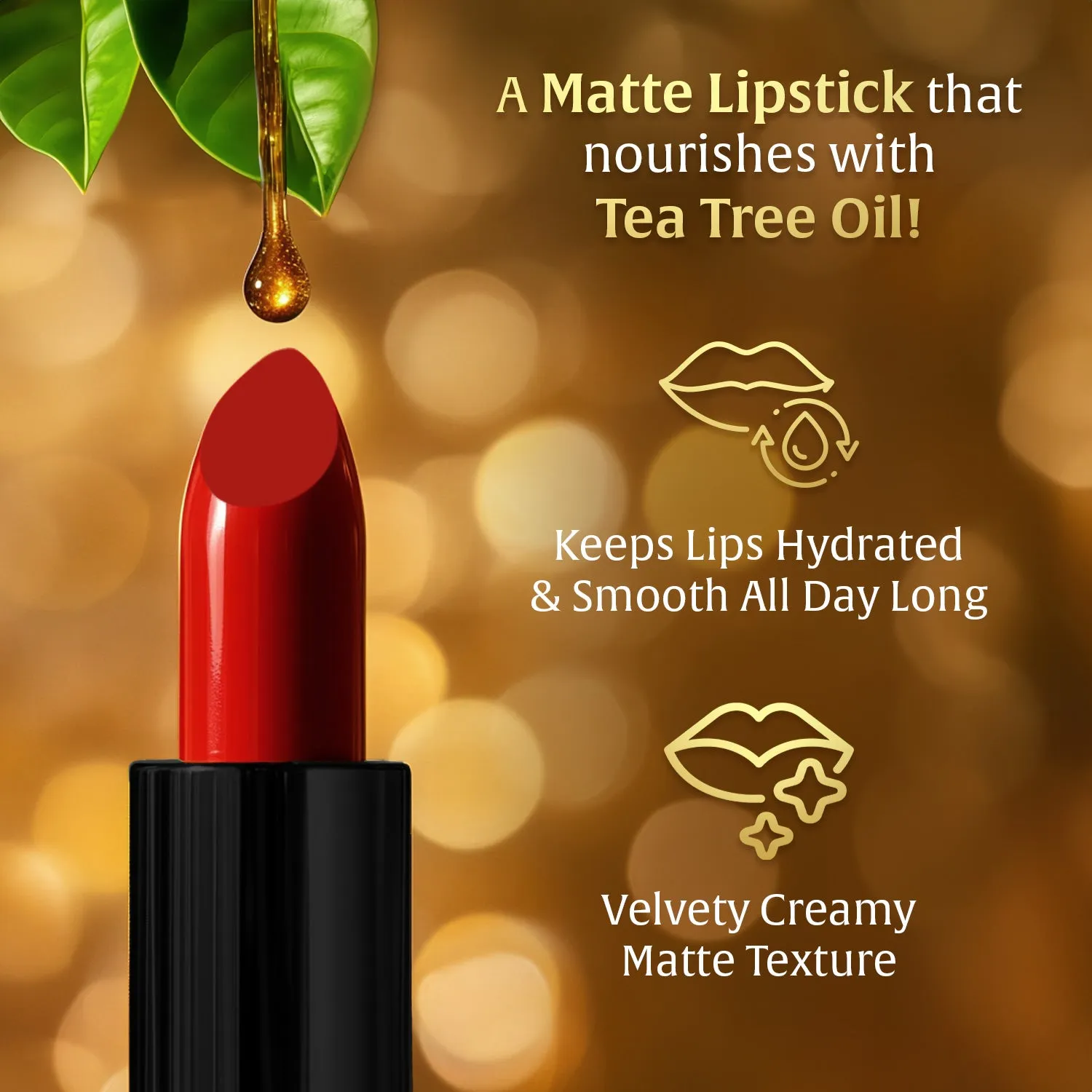 FC Comfy Matte Velvet Touch Lipstick Red Velvet Cake 01