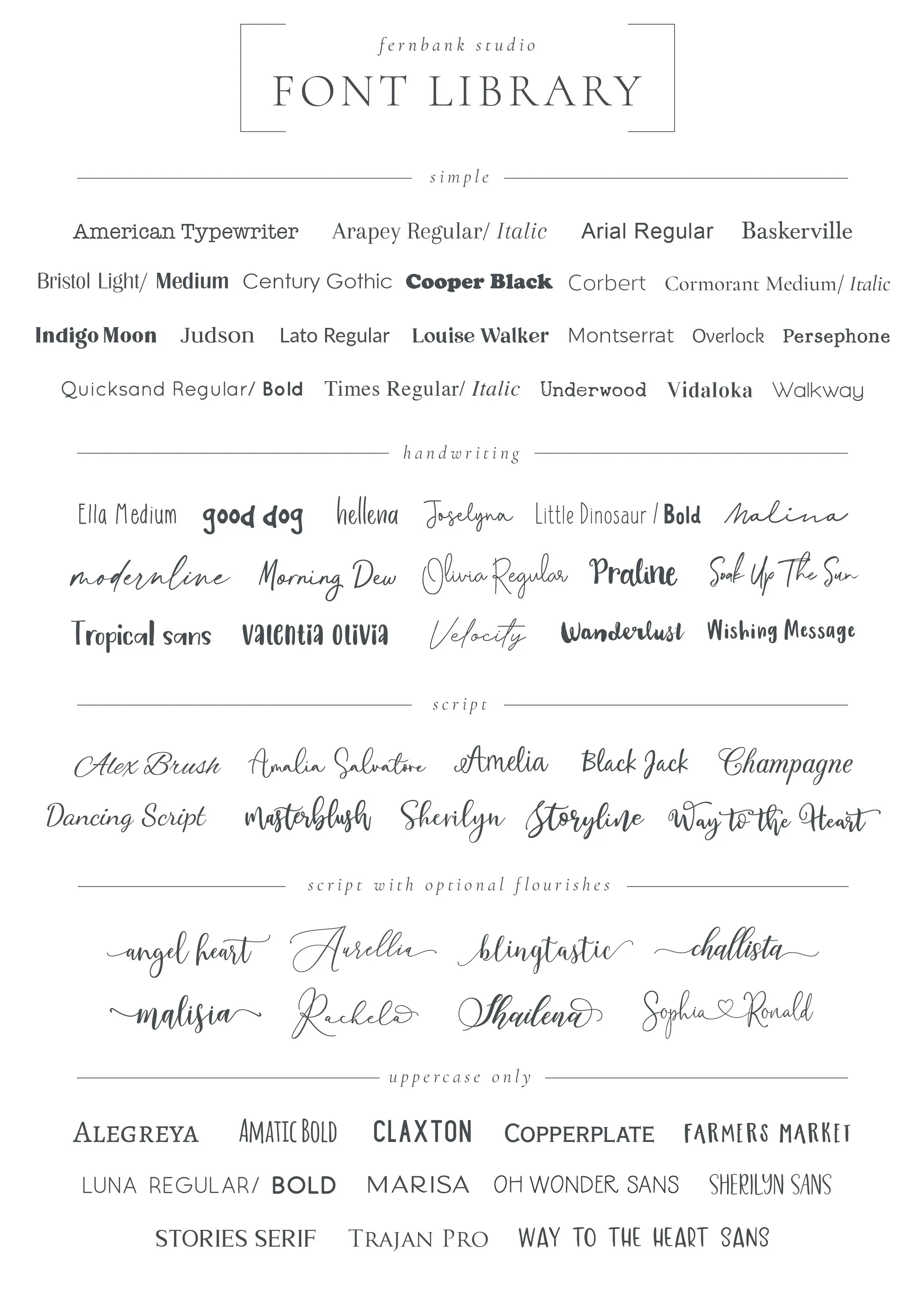 Fern Return Address Stamp