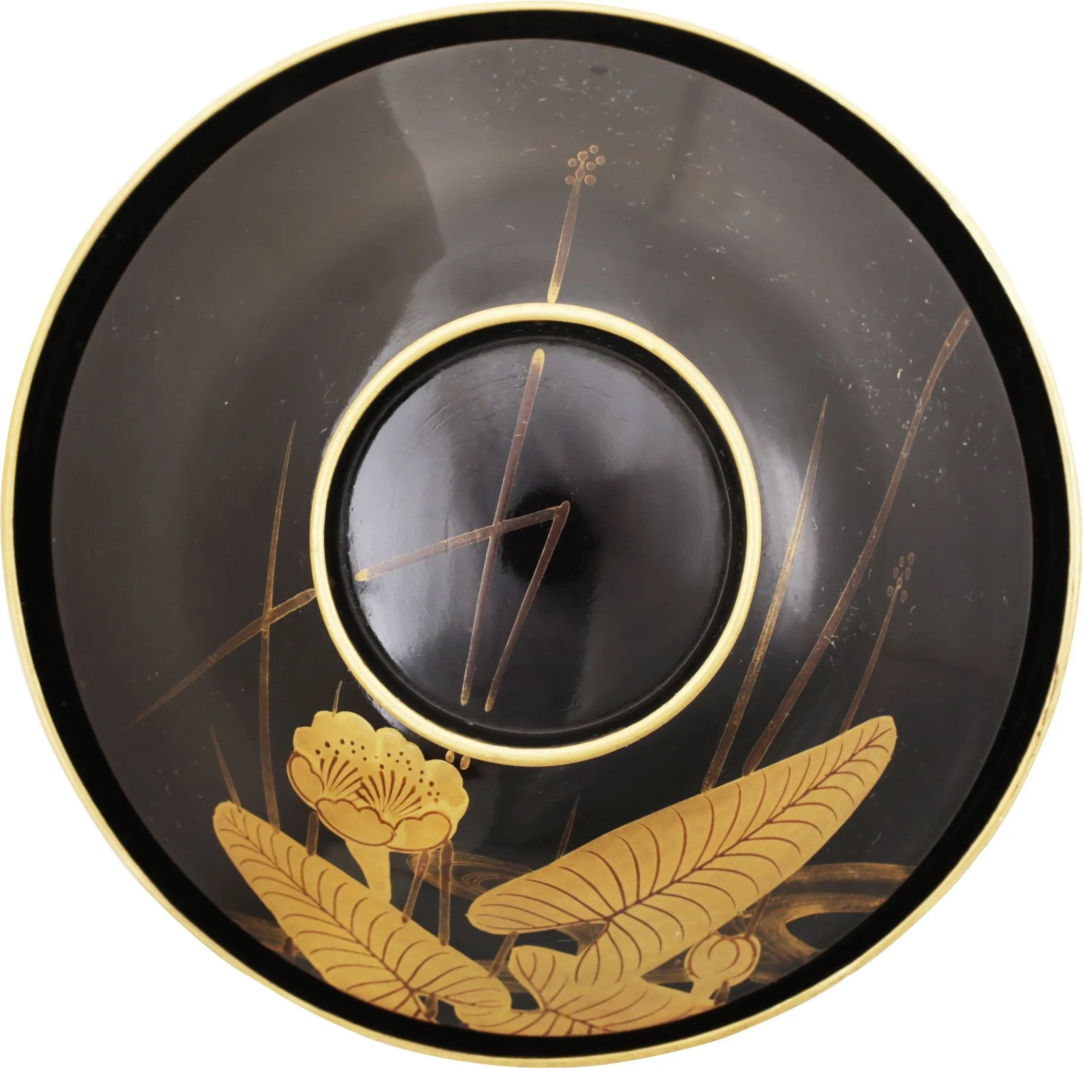 FINE JAPANESE LACQUERED BOWL OWAN