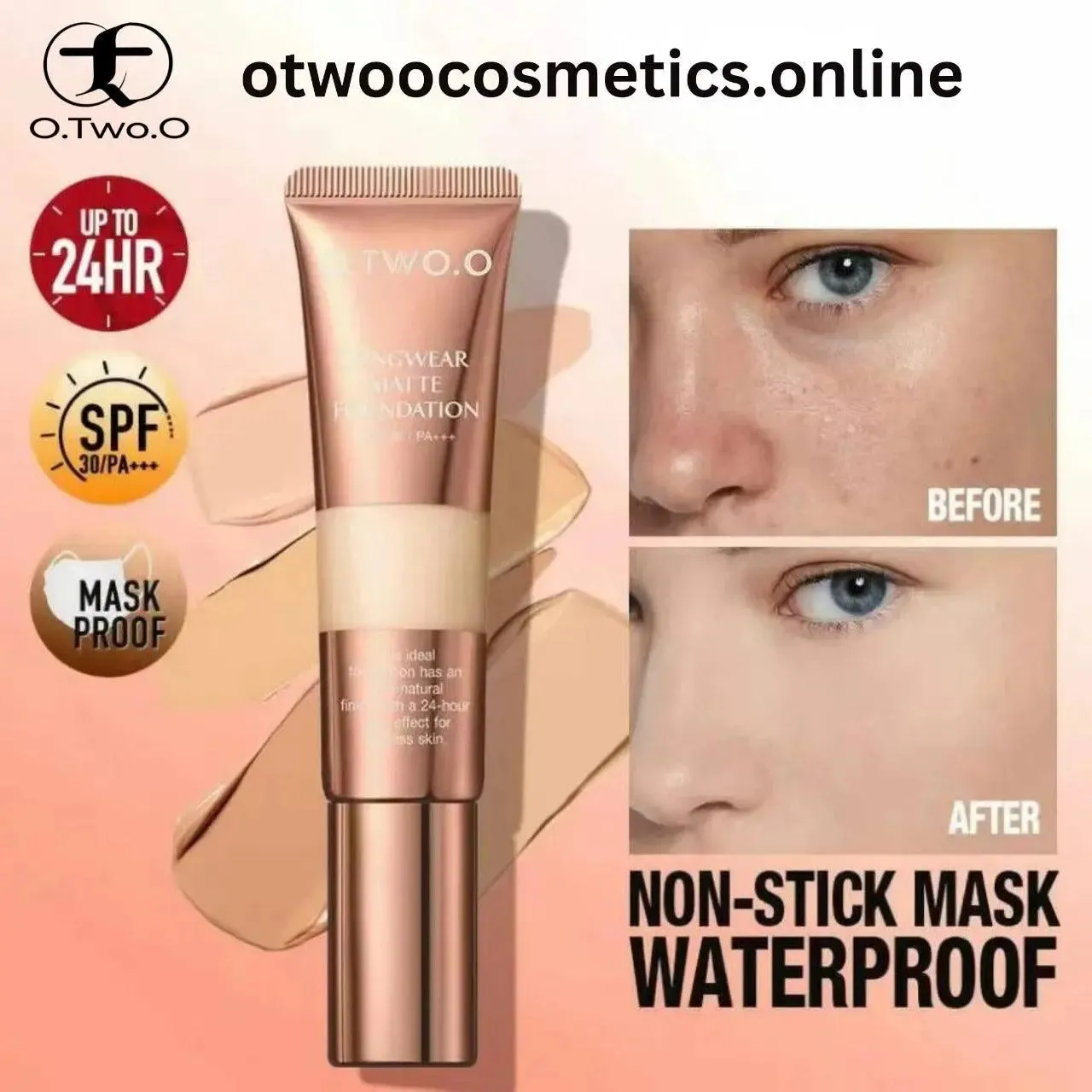 Foundation Cream for Face SPF 30