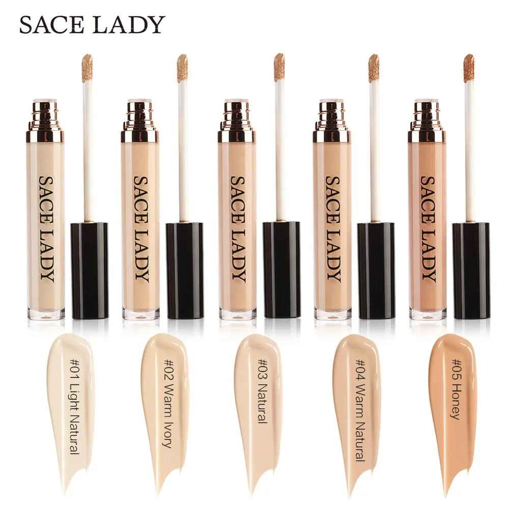 Full Cover Pro Makeup Concealer Cream Face Corrector Liquid Make Up Base