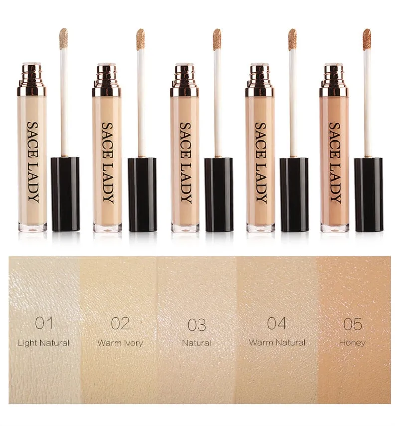 Full Cover Pro Makeup Concealer Cream Face Corrector Liquid Make Up Base