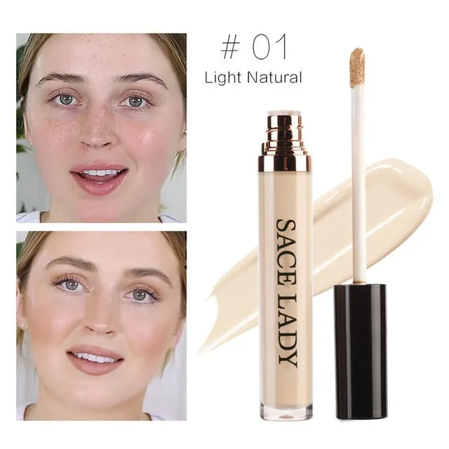 Full Cover Pro Makeup Concealer Cream Face Corrector Liquid Make Up Base