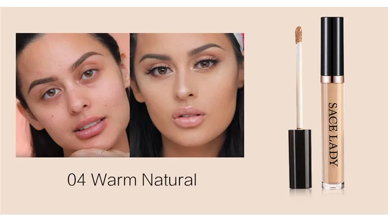 Full Cover Pro Makeup Concealer Cream Face Corrector Liquid Make Up Base