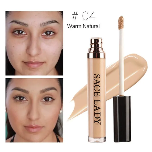 Full Cover Pro Makeup Concealer Cream Face Corrector Liquid Make Up Base