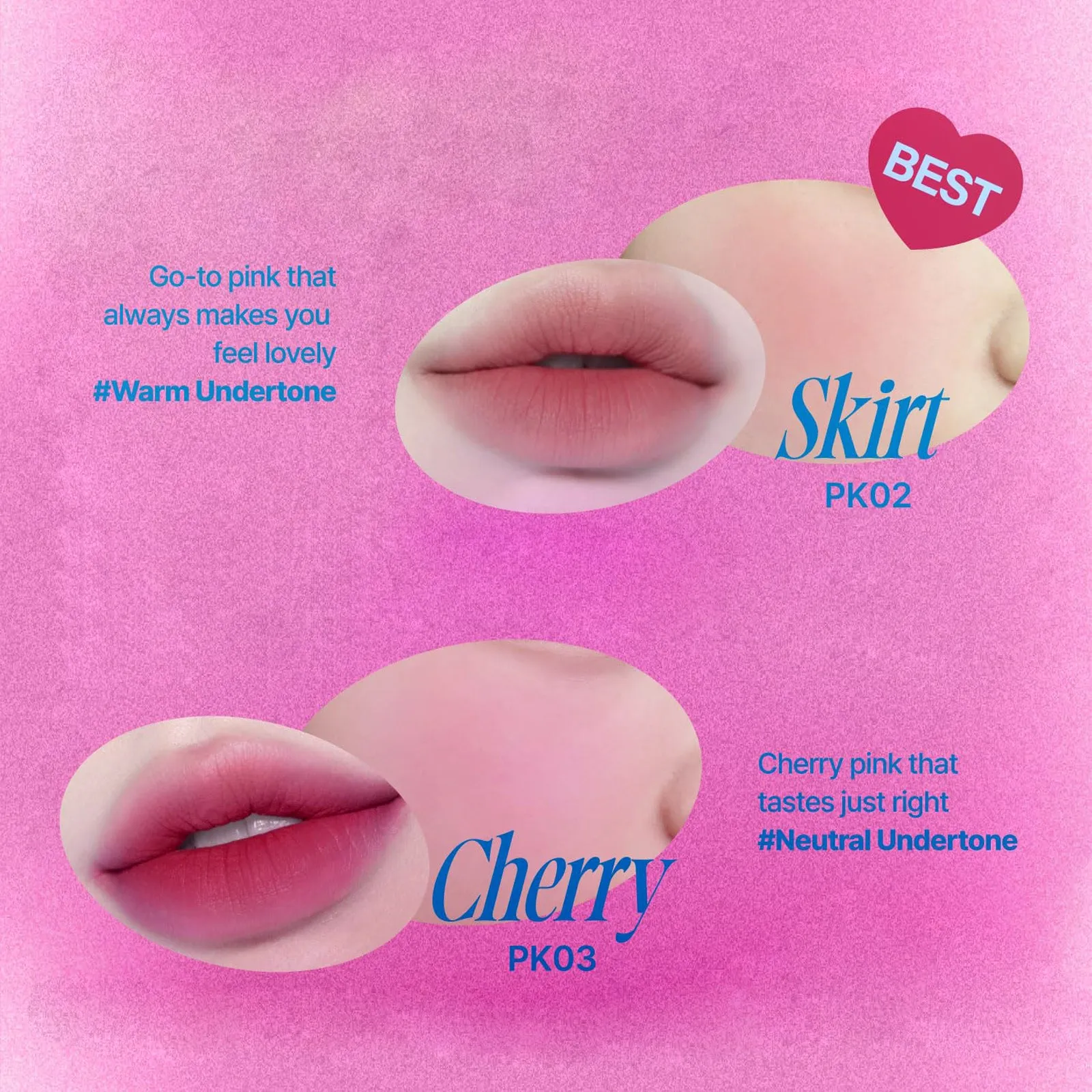 FWEE Lip&Cheek Blurry Pudding Pot (16colors)   RANDOM KEYCHAIN / Fingerlike Silicone Lip Brush