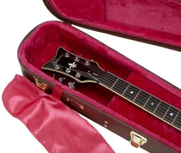 Gator GW-335-BROWN Deluxe Wood Series Semi-Hollow Guitar Deluxe Wood Case