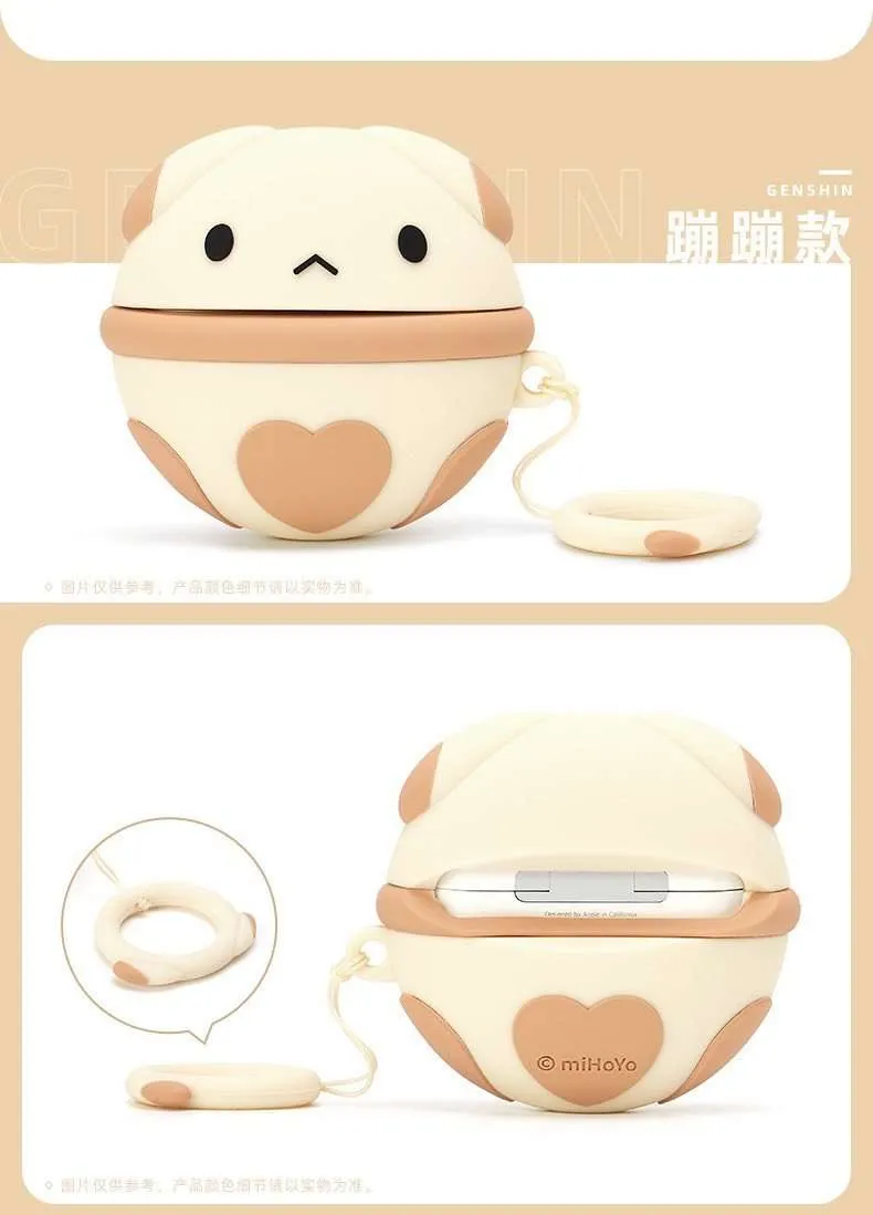 Genshin Impact - Airpods Pro Wireless Charging Case (Xiangling Guoba Bear)