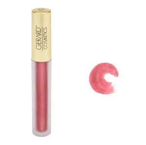 Gerard Cosmetics Metal Matte Liquid Lipstick FUZZY NAVEL - METALLIC MATTE FINISH STAYS ALL DAY, Comfortable long wear CRUELTY FREE & USA MADE