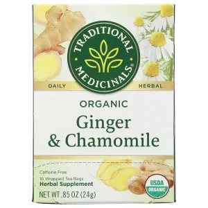 Ginger & Chamomile Tea, Organic