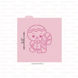 Ginger CC PYO Cookie Stencil