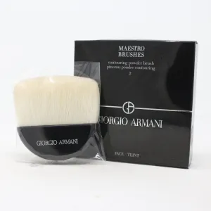 Giorgio Armani Maestro Contouring Powder Brush 2 / New With Box
