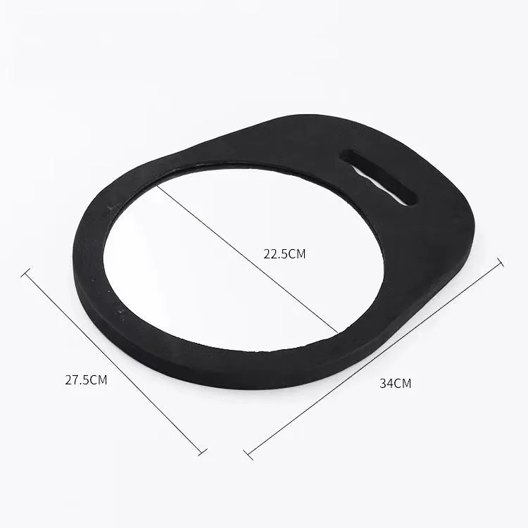 GLADKING Circular ,Haircut Barber Mirror with Handle for Hair and Beauty Salon or Barbershop