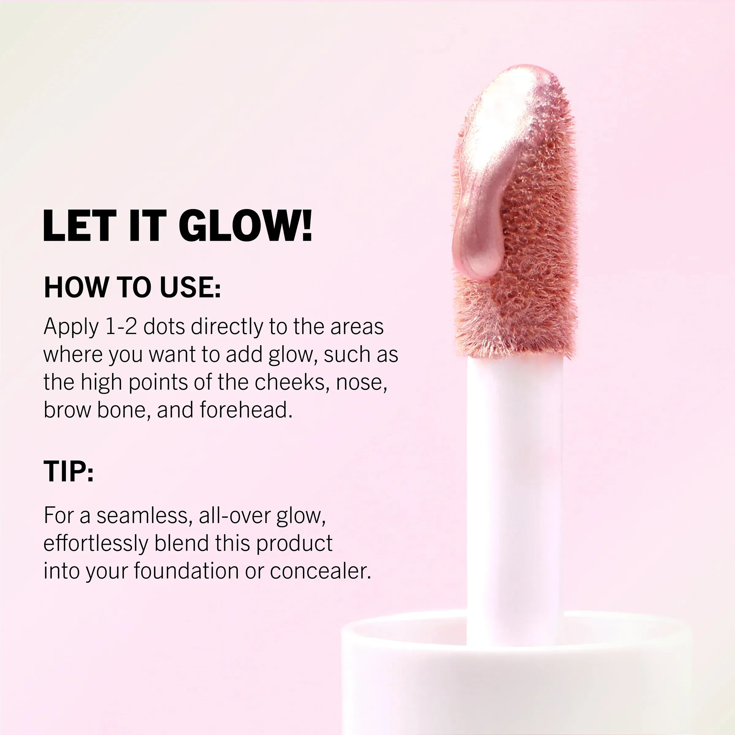 Glow Show Liquid Highlighter #001 Vanilla Bless (3 units)