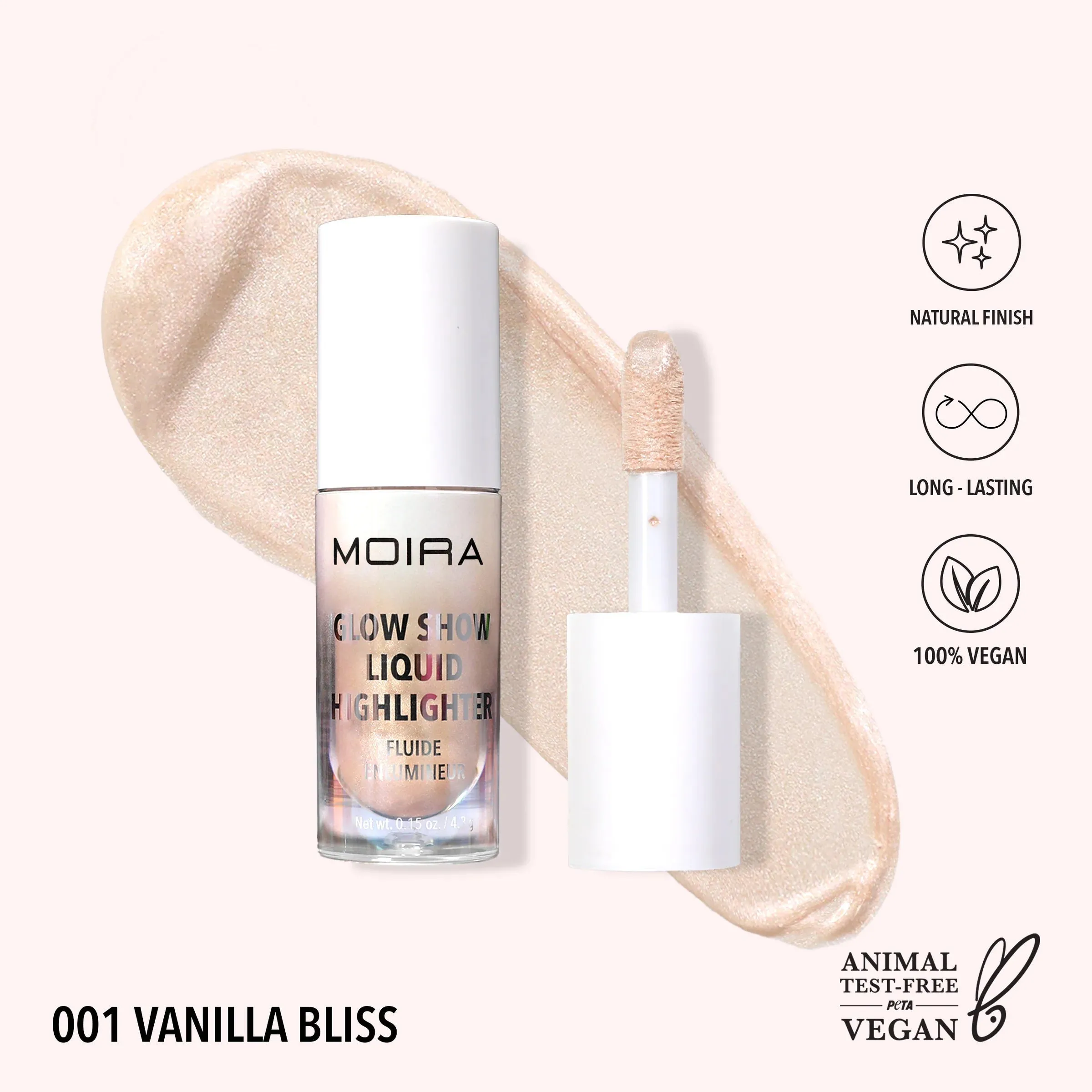 Glow Show Liquid Highlighter #001 Vanilla Bless (3 units)