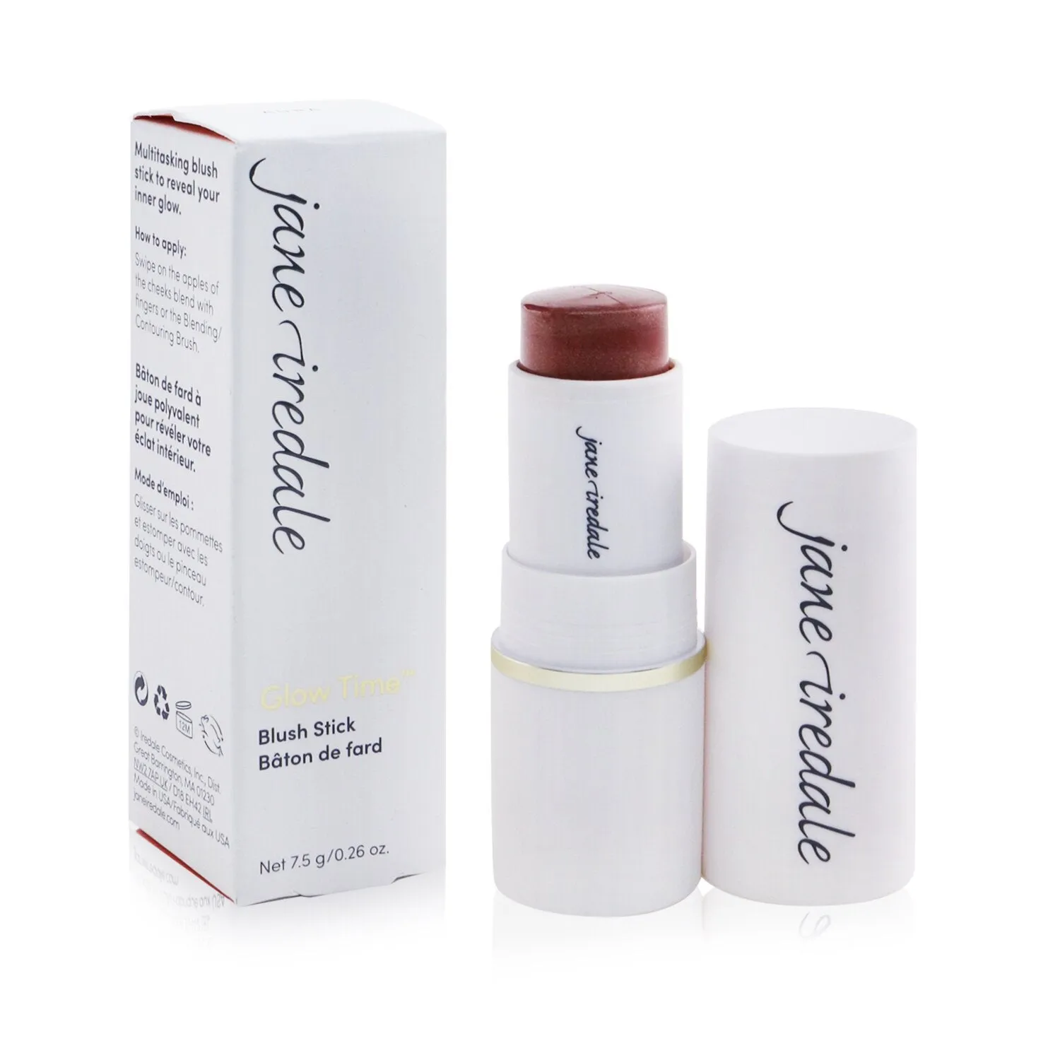 Glow Time Blush Stick - # Aura (Guava With Gold Shimmer For Medium To Dark Skin Tones)
