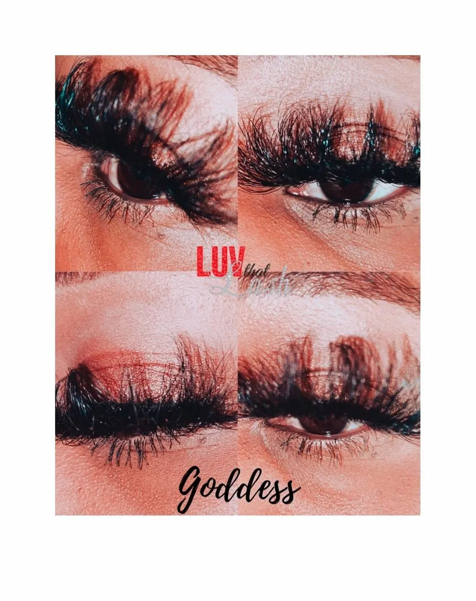 Goddess • Fluffy 25mmMink Lashes