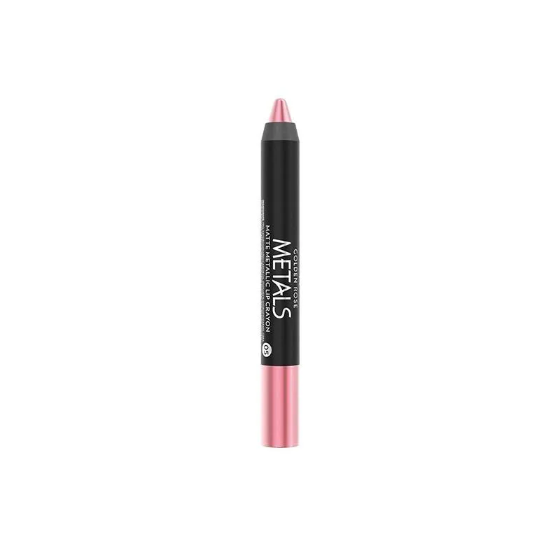 GOLDEN ROSE Metals Matte Metallic Lip Crayon