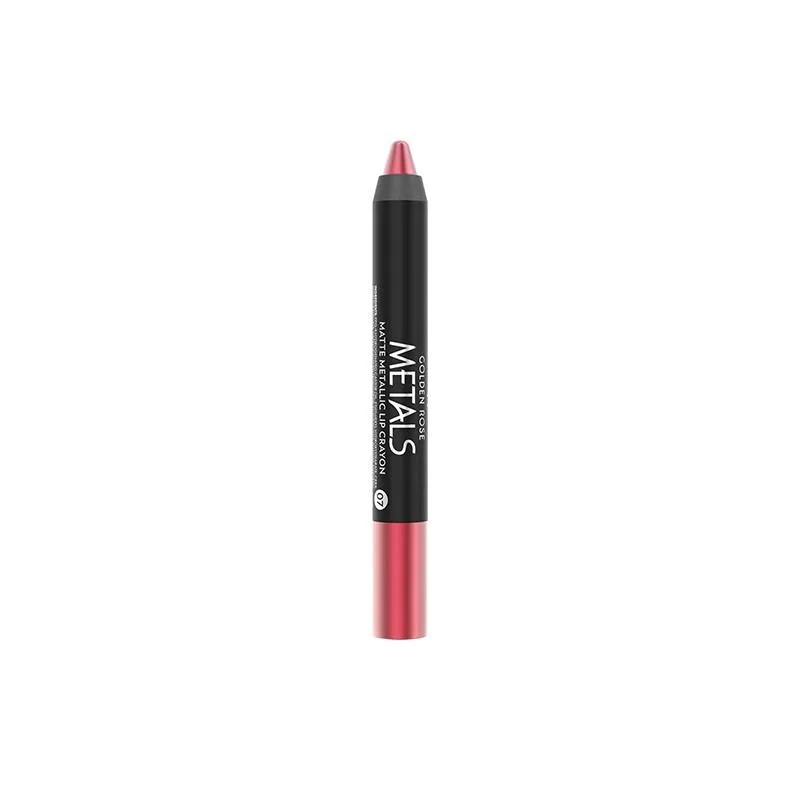 GOLDEN ROSE Metals Matte Metallic Lip Crayon