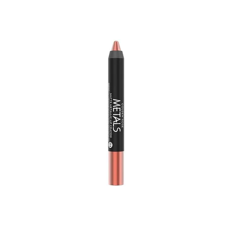 GOLDEN ROSE Metals Matte Metallic Lip Crayon