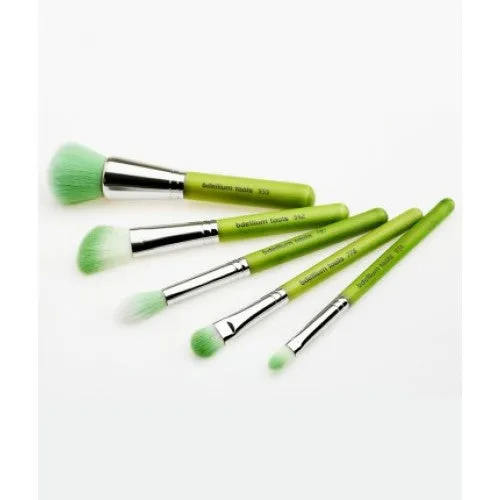 Green Bambu Mineral 5pc Brush Set