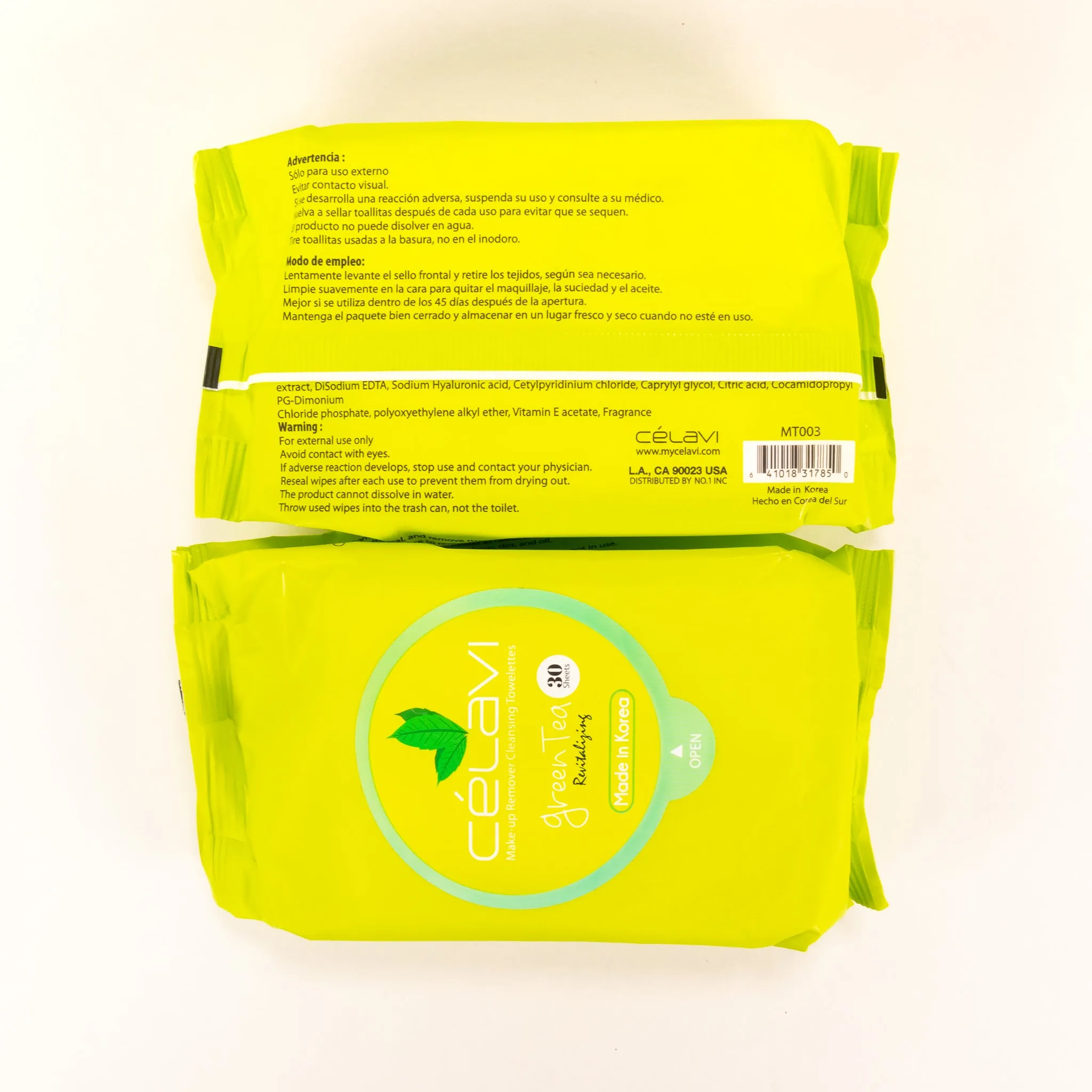Green Tea Cleansing Wipes