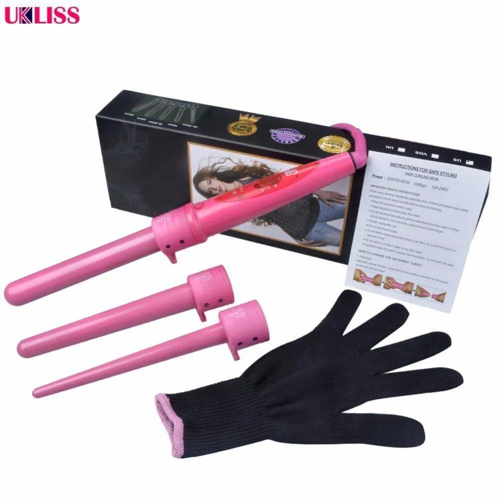 Hair Appliance, 3 in 1 Interchangeable Hair Curling Iron