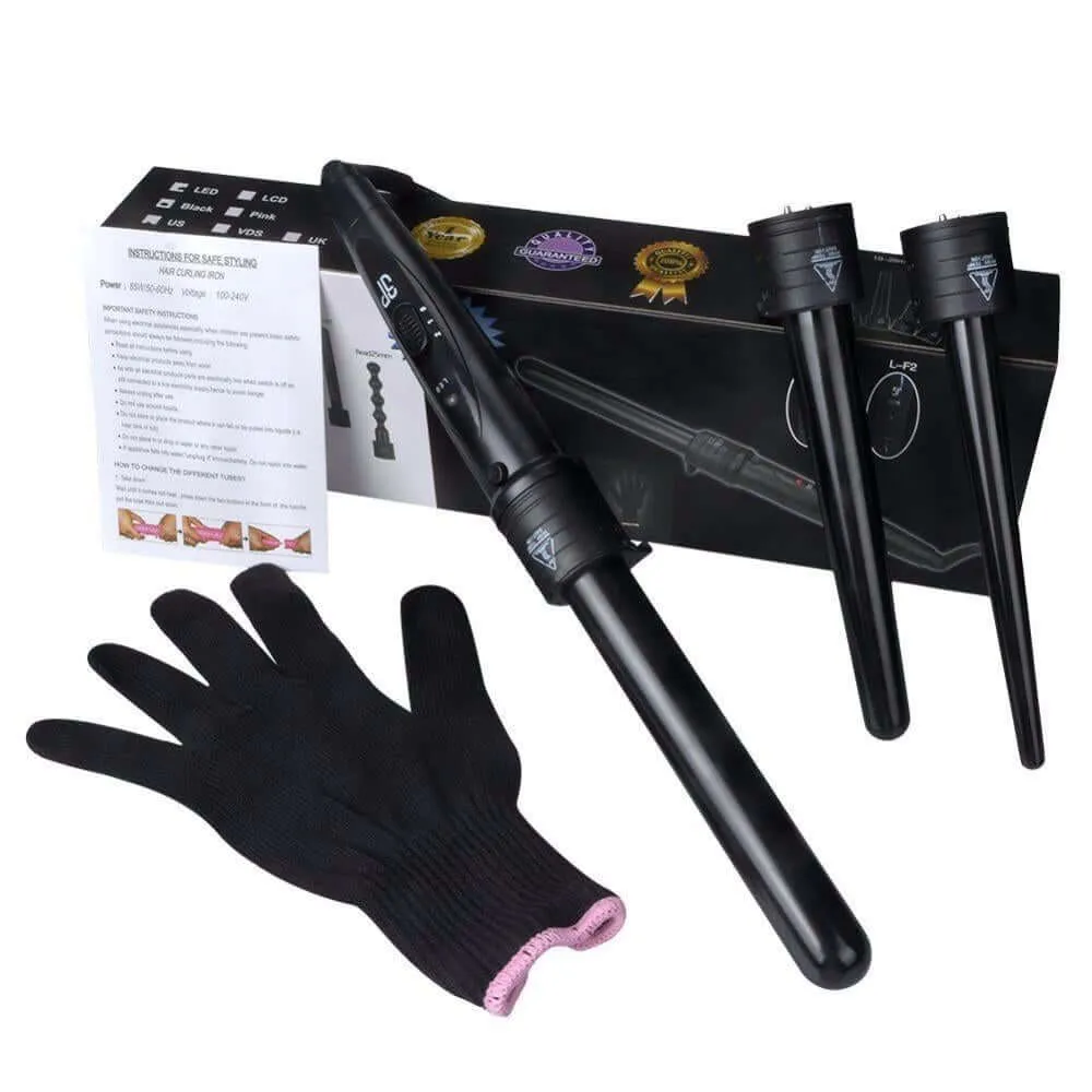 Hair Appliance, 3 in 1 Interchangeable Hair Curling Iron