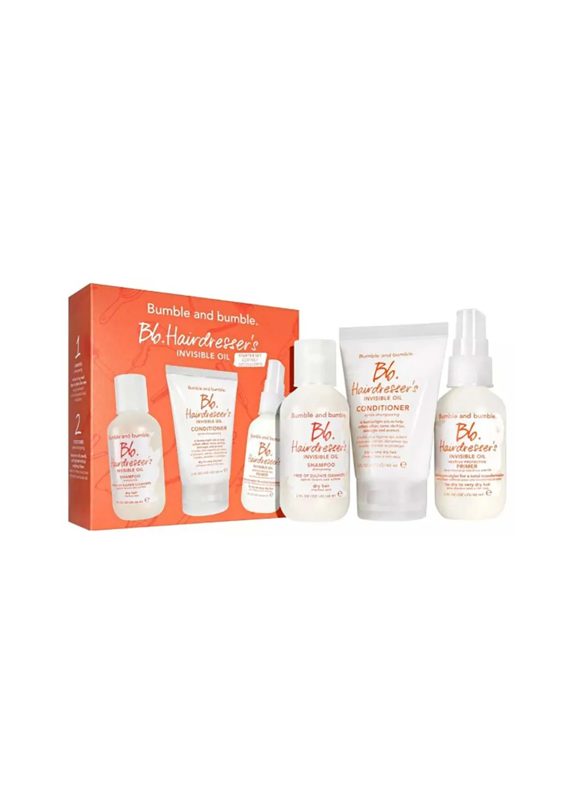 Hairdresser's Invisible Oil Starter Set - 3piece