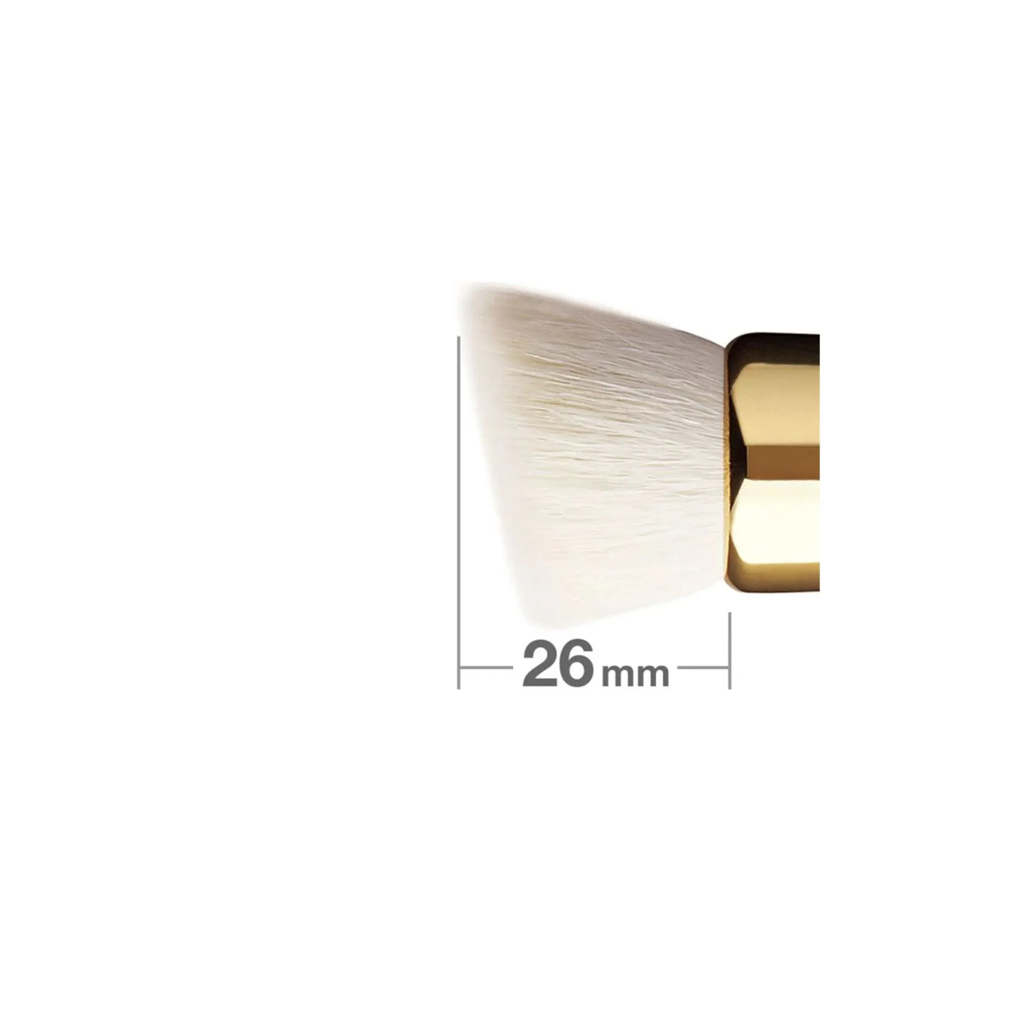 Hakuhodo S5557Bk Powder & Liquid Foundation Brush 2mm
