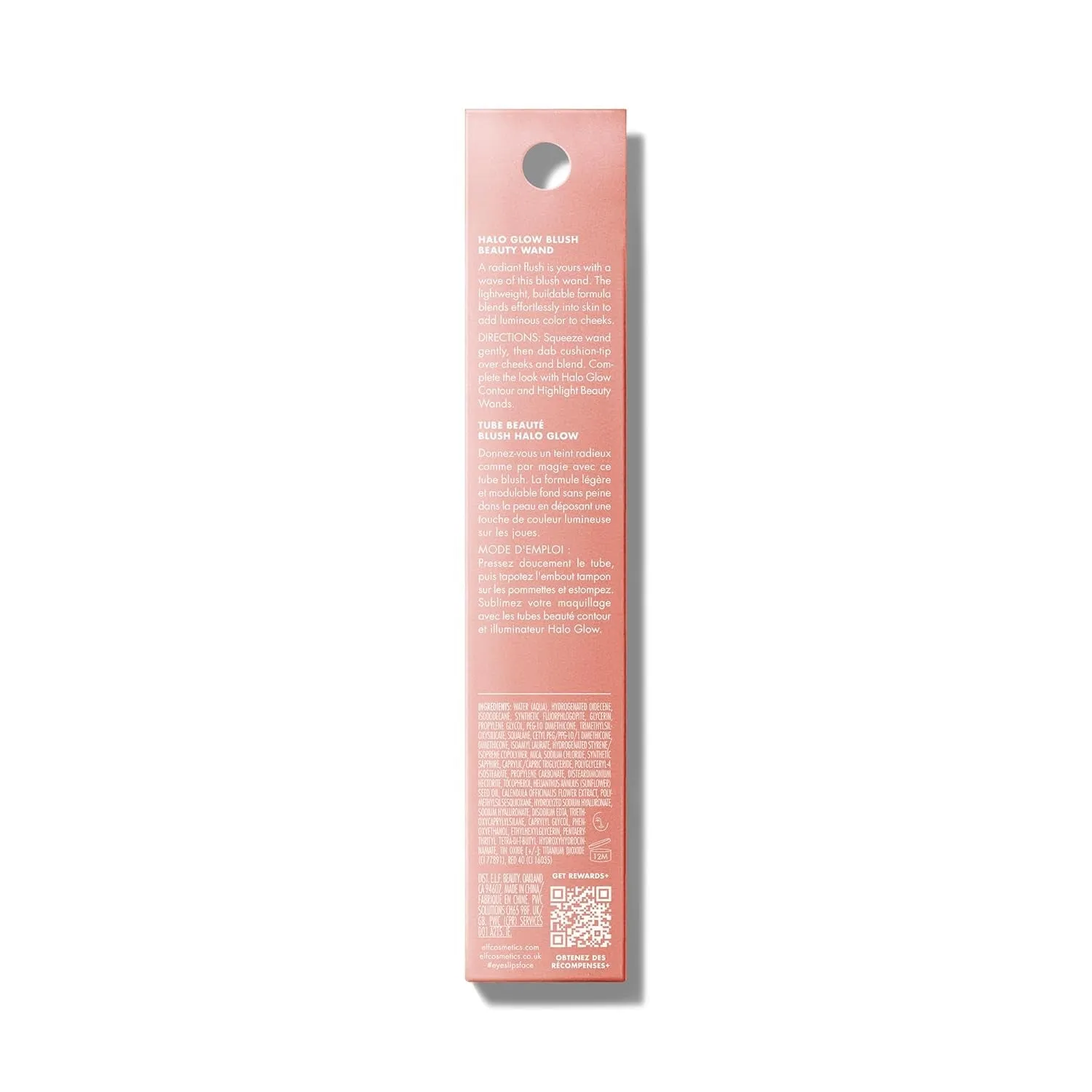 Halo Glow Blush Beauty Wand for Radiant, Flushed Cheeks, Infused with Squalane, Vegan & Cruelty-Free, Rosé You Slay