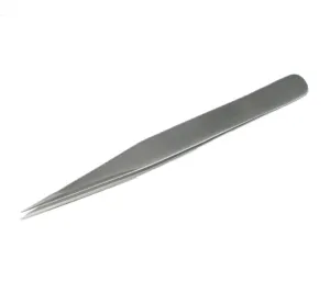 Hardenburg Fine Pointed Eyelash Tweezers - Stainless Steel