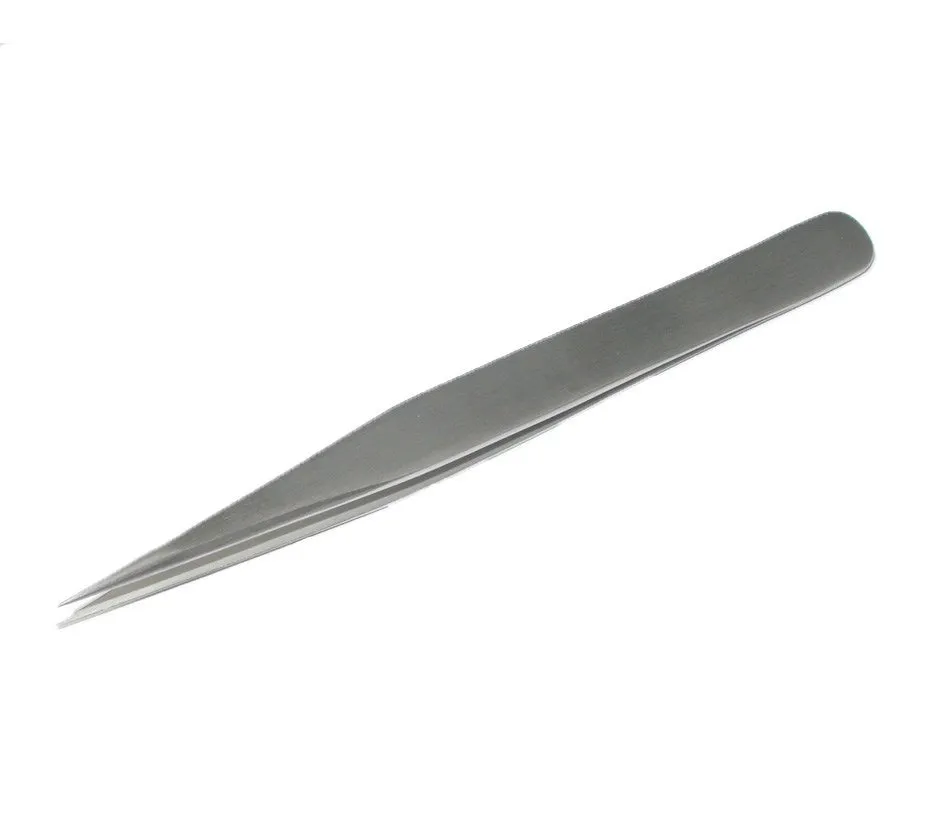 Hardenburg Fine Pointed Eyelash Tweezers - Stainless Steel