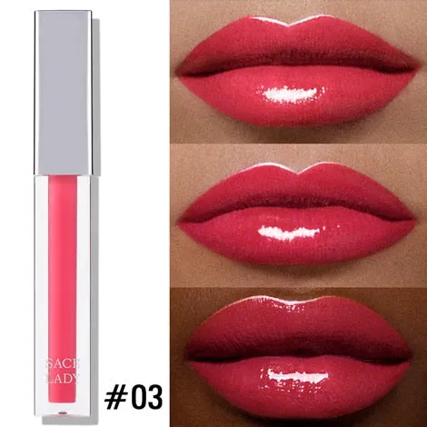 High Shine Lip Lacquer Makeup Smooth Build-able Intense Glitter Lip Gloss Beauty Sexy Make Up Moisturizing Cosmetic