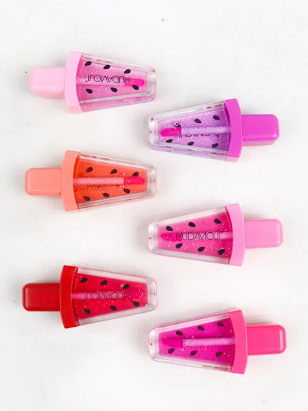 Hudamoji 1 Piece  Magic Watermelon Lip Gloss