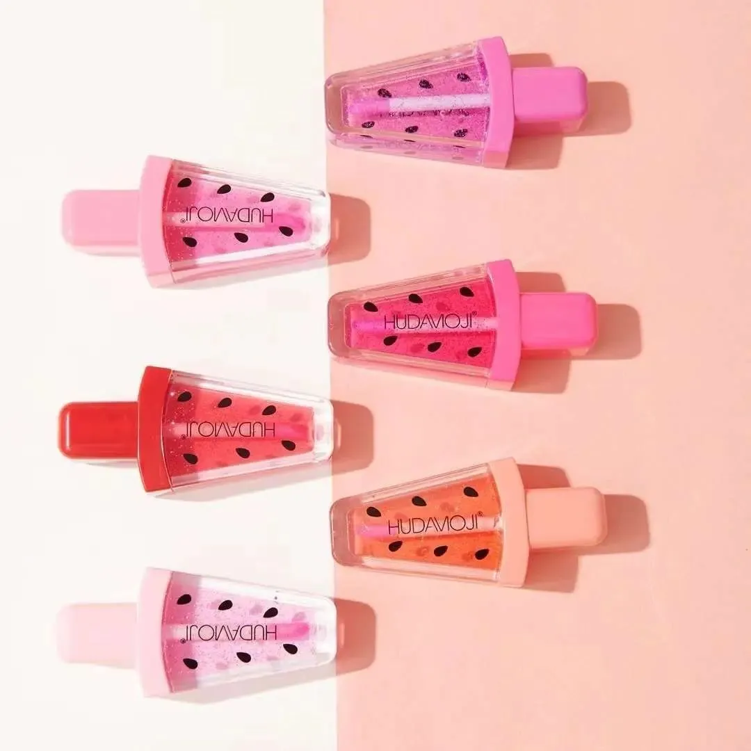 Hudamoji 1 Piece  Magic Watermelon Lip Gloss