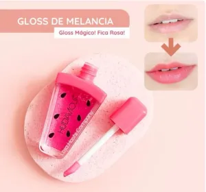 Hudamoji 1 Piece  Magic Watermelon Lip Gloss