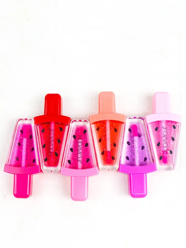 Hudamoji 1 Piece  Magic Watermelon Lip Gloss