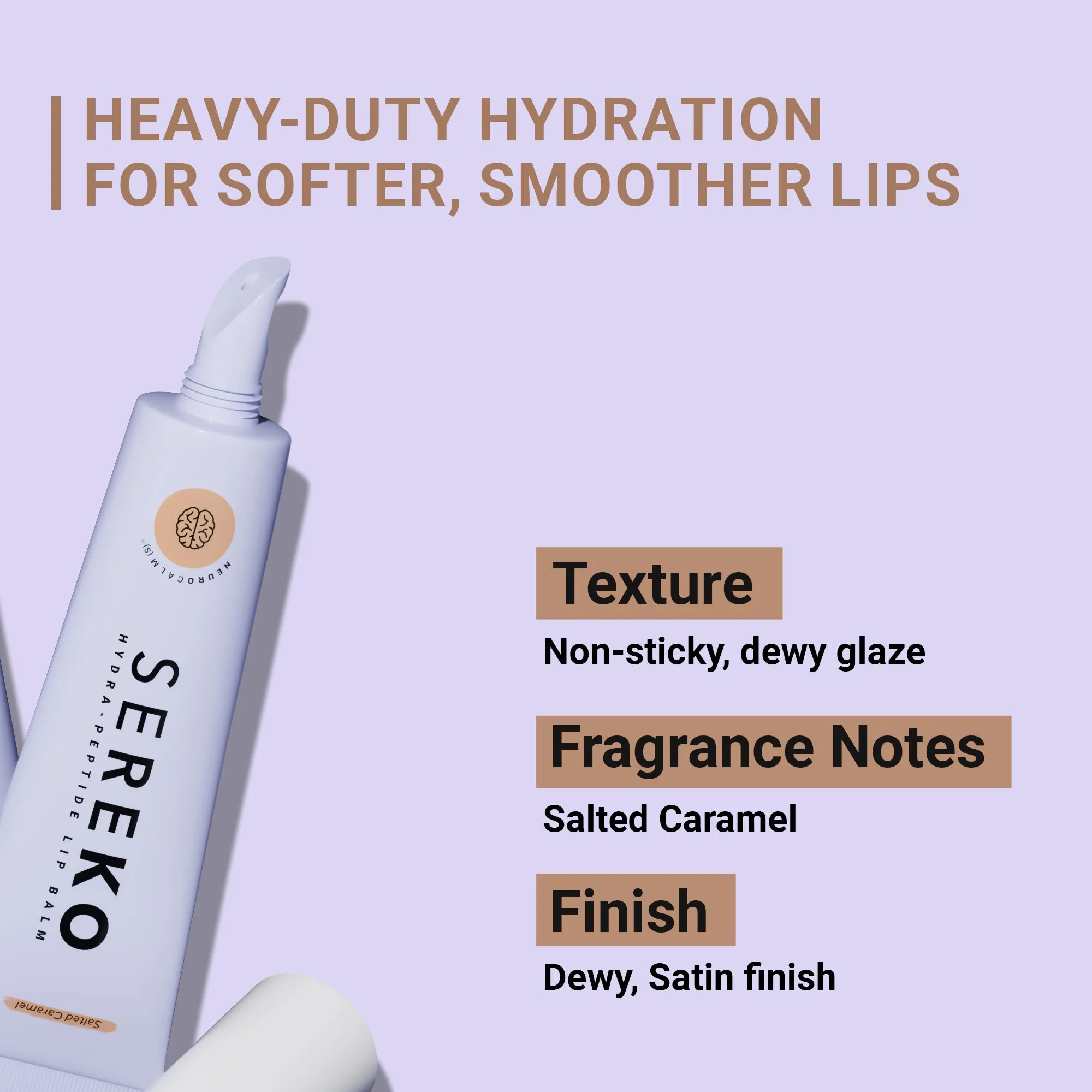 Hydra-Peptide Lip Balm [Salted Caramel]